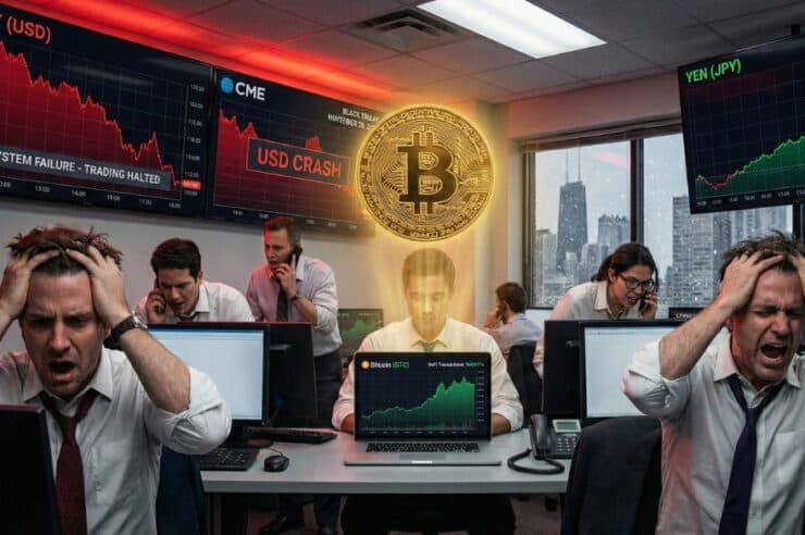 Black Friday Fallout! Global Financial Systems Stalled as Dollar Drops, Yen Soars, and CME Crashes—But Crypto Stands Resilient