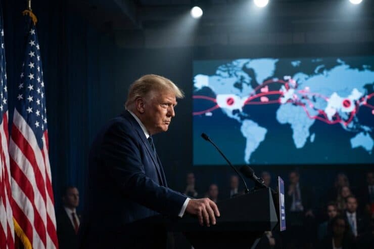 ทรัมป์อ้าง IEEPA ให้อำนาจปิดการค้า ตลาดคริปโตเสี่ยงผันผวน