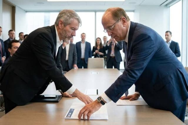 Strategy ต้องซื้อ Bitcoin เพิ่ม 18,000 BTC เพื่อแซง BlackRock ขึ้นเป็นผู้ถือ Bitcoin อันดับ 1 โลก